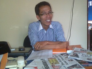 Anggota KPU Ahmad Hanafi