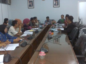 rapat komisi C dgn mitra kerja dinkes PAD rumah sakit