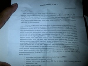 demo PMII rt rw