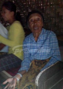 NENEK KORBAN GIGITAN KERA LIAR