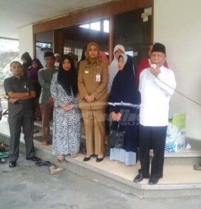 BUPATI FAIDA HADIRI PEMAKAMAN RAHAYU ABDUL HADI