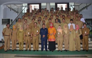 PJ BUPATI BERSAMA PEJABAT PEMKAB JEMBER