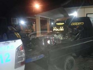 SEPEDA MOTOR KECELAKAAN DI UMBULSARI